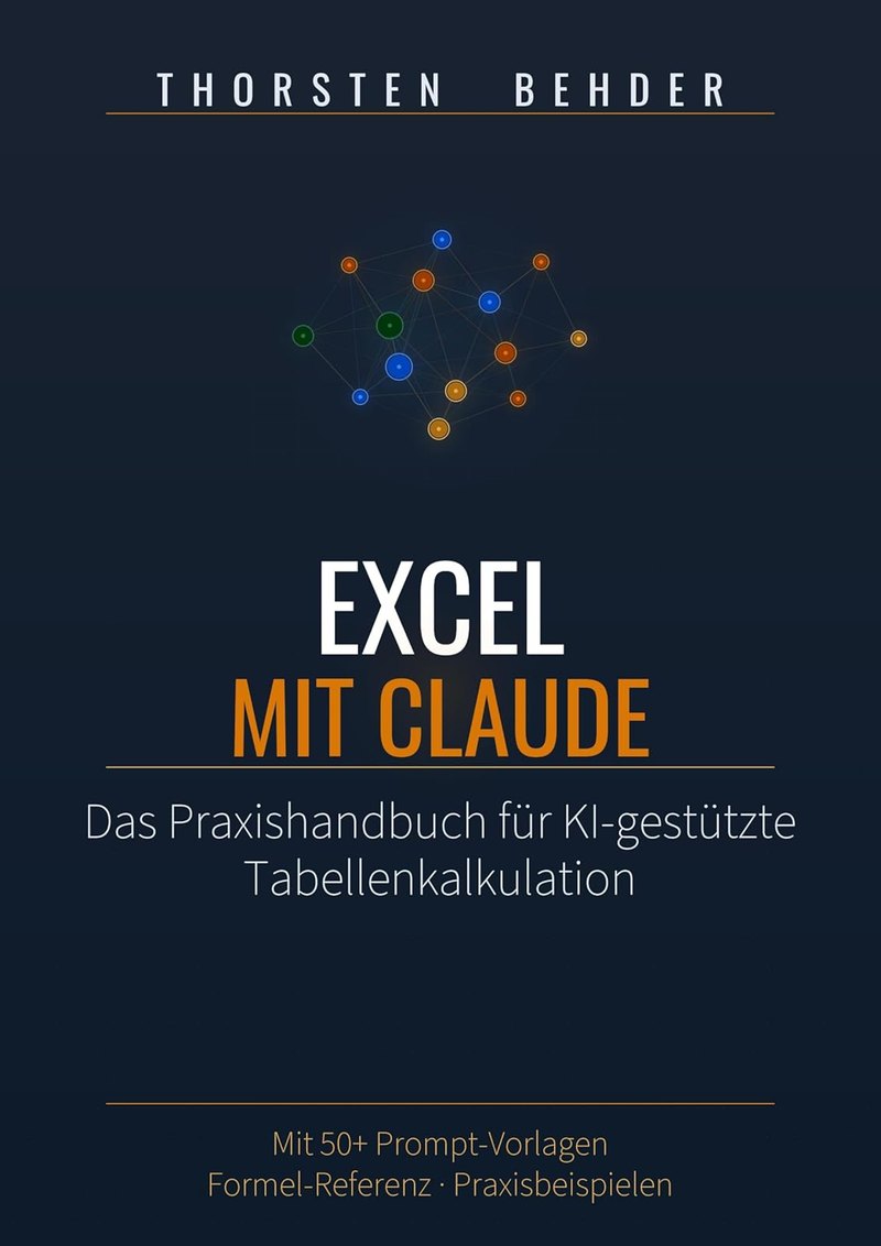 Cover: Excel mit Claude